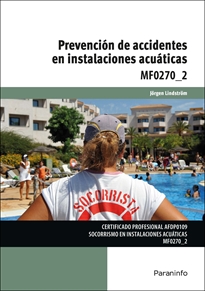 Portada del libro MF0270_2 - Prevención de accidentes en instalaciones acuáticas