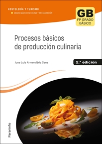 Portada del libro Procesos básicos de producción culinaria 2.ª  edición 2023